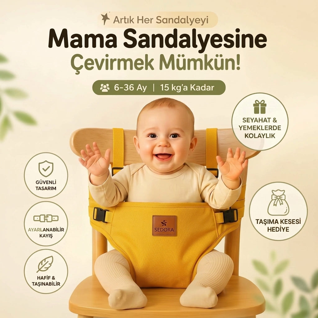 Sedora Portatif Mama Sandalyesi Kiti